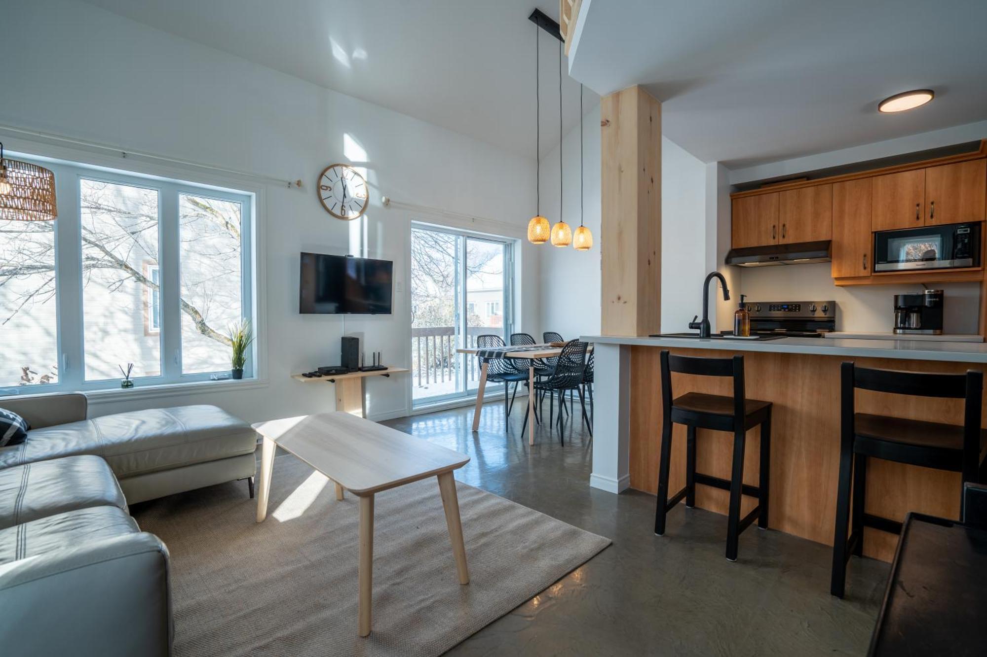 Hébergement Mont-Ste-Anne Condos Beaupré Kamer foto